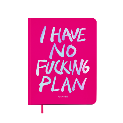 Планер "I HAVE NO PLAN" рожевий