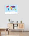 Скретч Карта Мира Travel Map Silver World