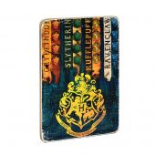 Деревянный постер "Harry Potter Hogvards faculties"