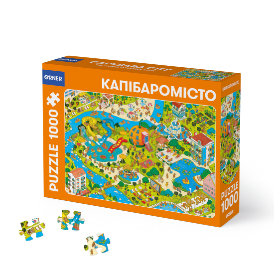 Пазл «Капибаргород» 1000 элементов