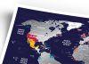 Скретч Карта Світу Travel Map Holiday