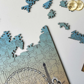 Фігурний дерев'яний пазл Харків