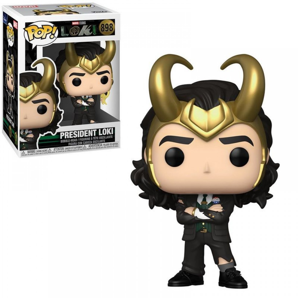 Ігрова фігурка Funko POP! Серії «Локі» - президент Локі