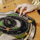 Фігурний дерев'яний пазл  Гаррі Поттер - Герб Слизерин