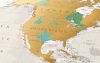 Скретч Карта Мира Travel Map Geography World