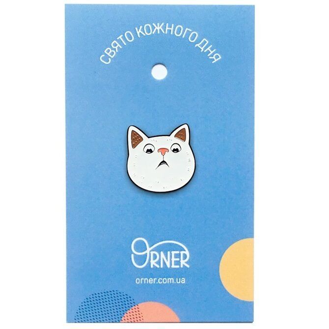 Значок "Кот удивленный"