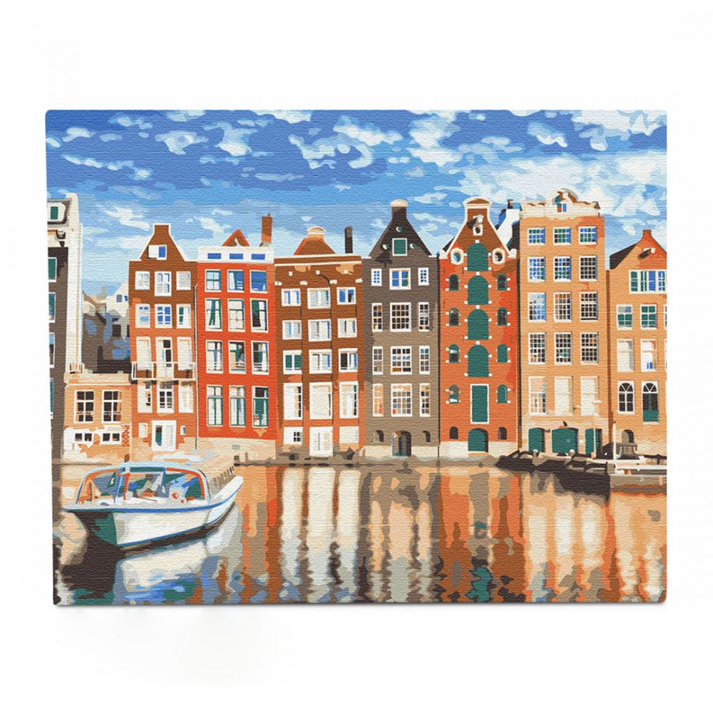 Картина по номерам «Амстердам»