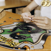 Фігурний дерев'яний пазл  Гаррі Поттер - Герб Слизерин