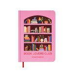 Щоденник читацький «Book lovers club» рожевий