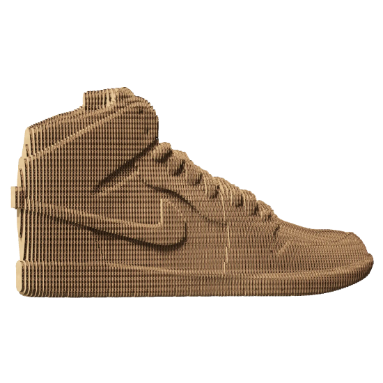 Картонний 3Д пазл "Sneaker"