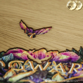 Фігурний дерев'яний пазл Гаррі Поттер - Гоґвортс (Neonly)