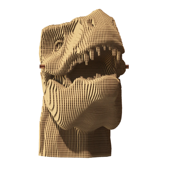 Картонний 3Д пазл "T-Rex"