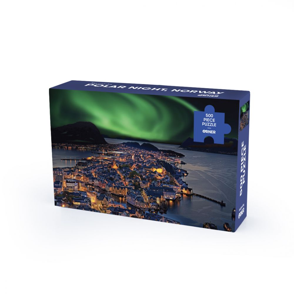 Пазл «Полярная ночь, Норвегия» 500 элементов