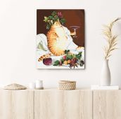 Картина за номерами «Кіт-гедоніст»