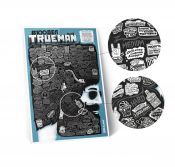 Скретч постер 100СПРАВ для справжнього хлопця True Man Edition