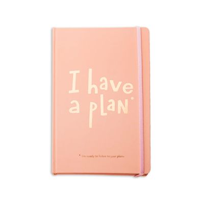 Мини-планер "I HAVE A PLAN" персиковый