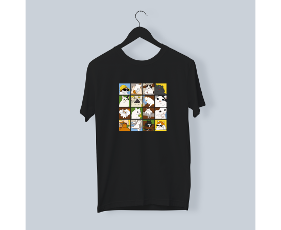 Футболка PapaDesign "Мемні коти"