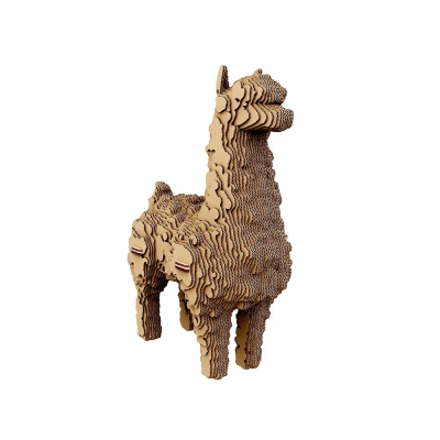 Картонний 3Д пазл "ALPACA"