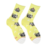 Носки Дед Носкарь Опоссум желтый