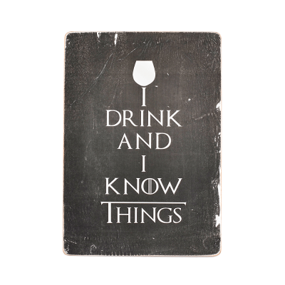 Дерев'яний постер "Game of Thrones # 10"