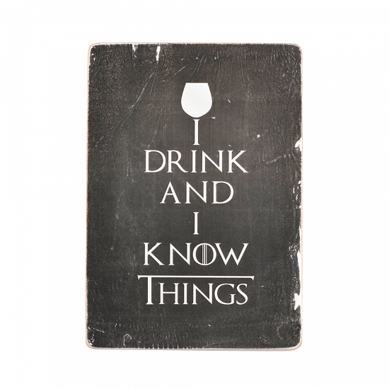 Деревянный постер "Game of Thrones #10"