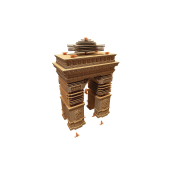 Картонний 3Д пазл "Тріумфальна арка(Париж)"