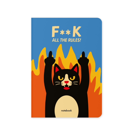 Блокнот у клітинку ORNER x Maliunok «Без правил»