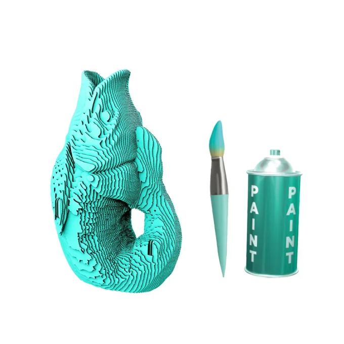 Картонний 3Д пазл "FISH VASE"