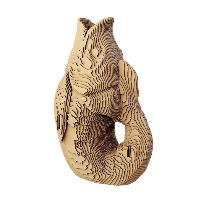 Картонний 3Д пазл "FISH VASE"