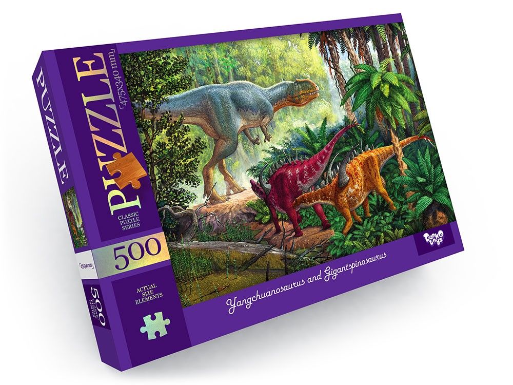 Пазл 500 елементов "Dino"