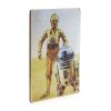 Дерев'яний постер "Star Wars. Зоряні війни. Дроїди"