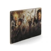 Деревянный постер "Lord of the rings. Властелин колец. Все герои. Горизонтальный"
