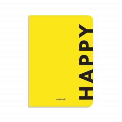 Блокнот в клеточку Happy