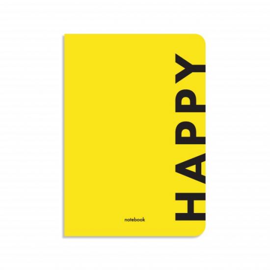 Блокнот в клеточку Happy