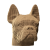 Картонний 3Д пазл "Bulldog"