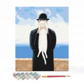 Картина за номерами x InnaRuda «Кіт Людський»