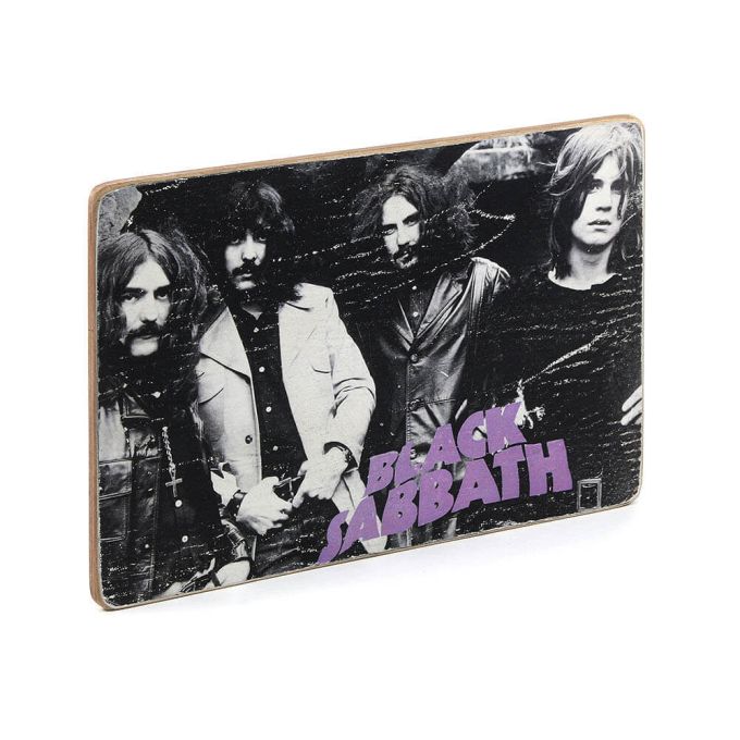 Дерев'яний постер "Black Sabbath # 2"