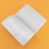 Планер Gifty "It's a Plan" фиолетовый