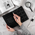 Планер TSE TOBI с черными страницами Планер TSE TOBI с черными страницами