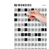 Скретч постер  100 Wonders (100 Чудес Світу)