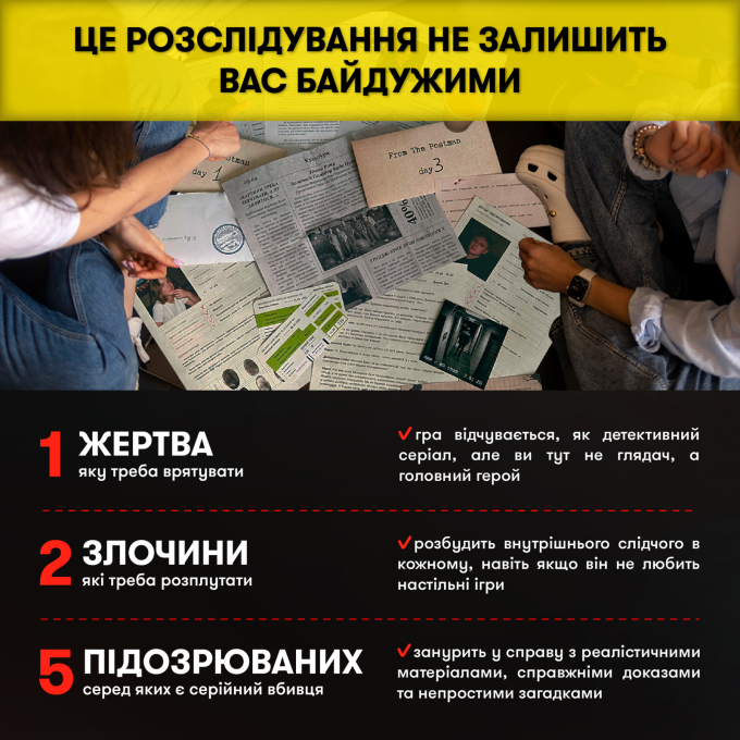 Гра для компанії «Врятуй за три дні»