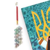 Картина за номерами "Україна в обіймах"