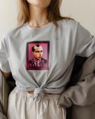 Футболка Vidro "Daddy Bandera" А6 сіра