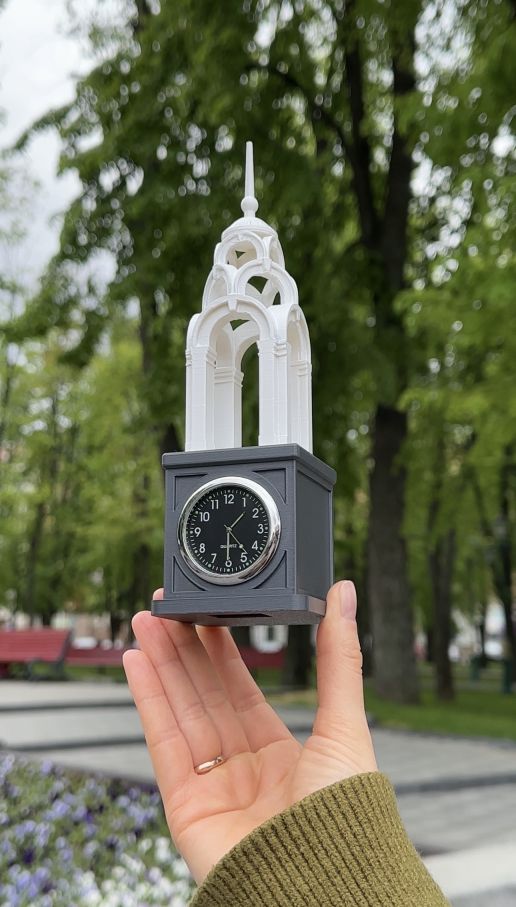 Годинник "Дзеркальний струмінь"