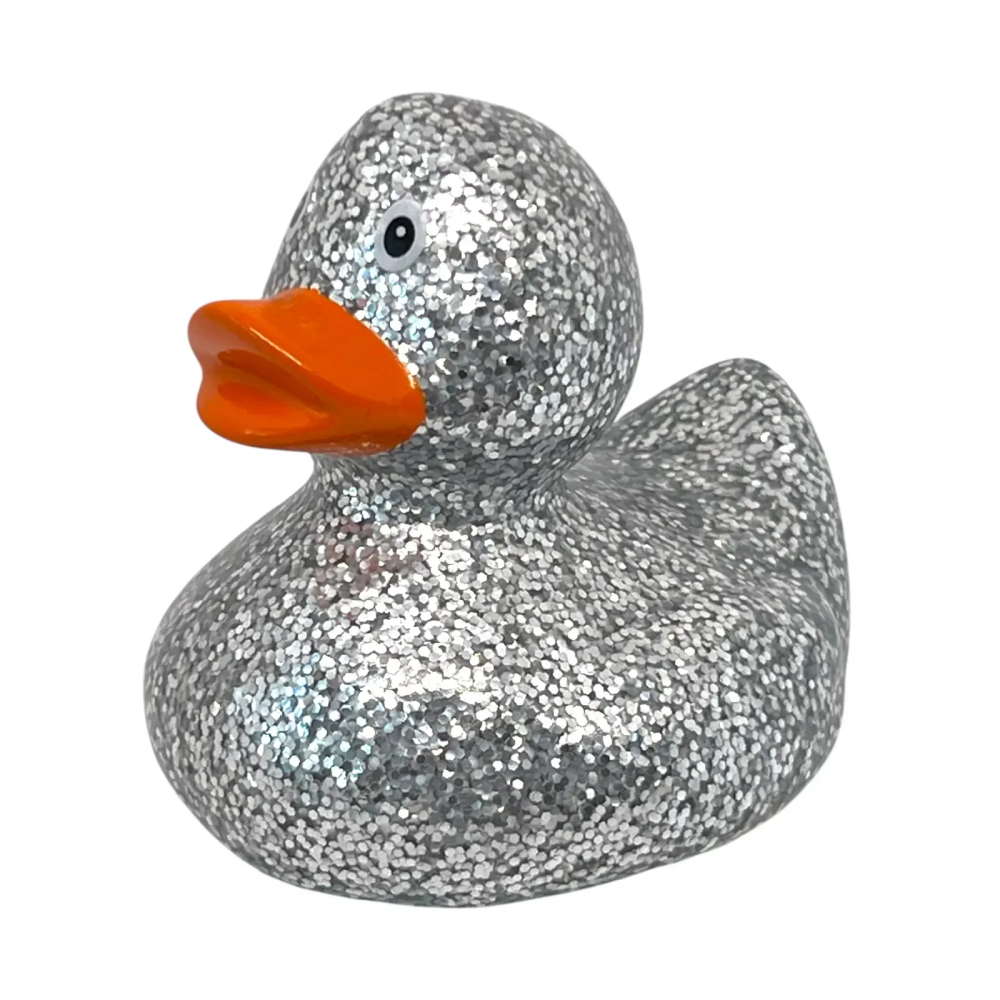 Качка FunnyDucks  Діско срібна