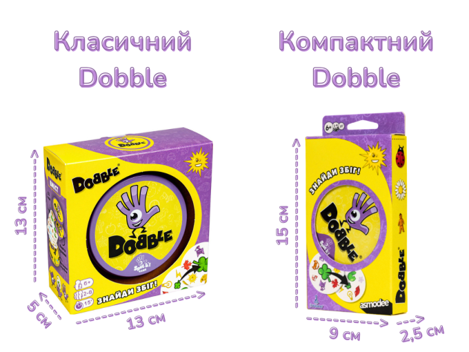 Доббл компактний (Dobble blister)