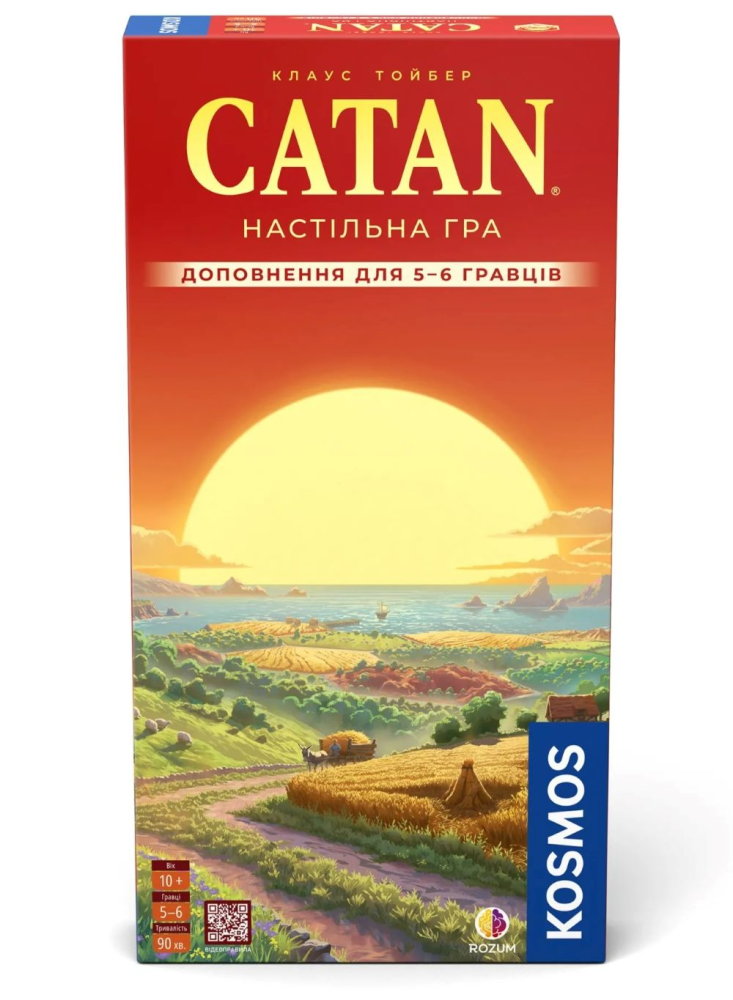 Колонизаторы: Дополнение для 5-6 игроков (Catan: 5-6 Player Extension)