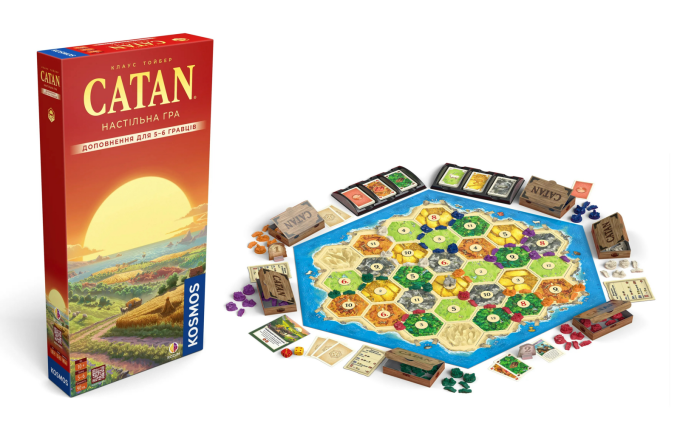 CATAN. Доповнення для 5-6 гравців (Catan: 5-6 Player Extension)