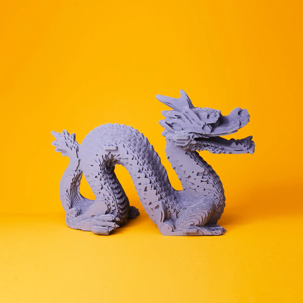 Картонный 3Д пазл "Dragon"