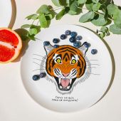Тарілка «Лютий тигр»